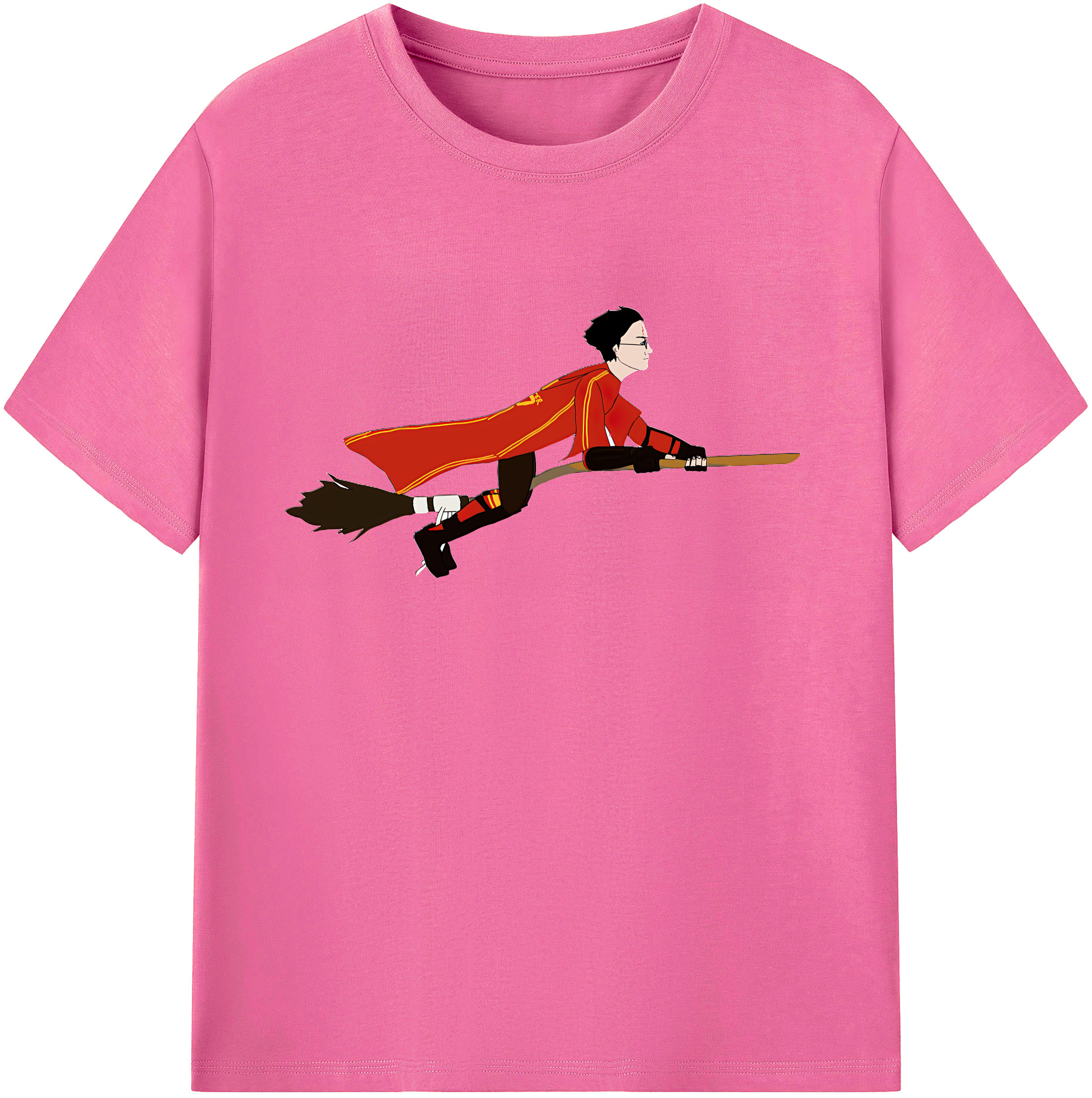 （画像用） Harry Potter ハリー・ポッターシリーズ レディースカジュアルプリントTシャツ（綿100％）